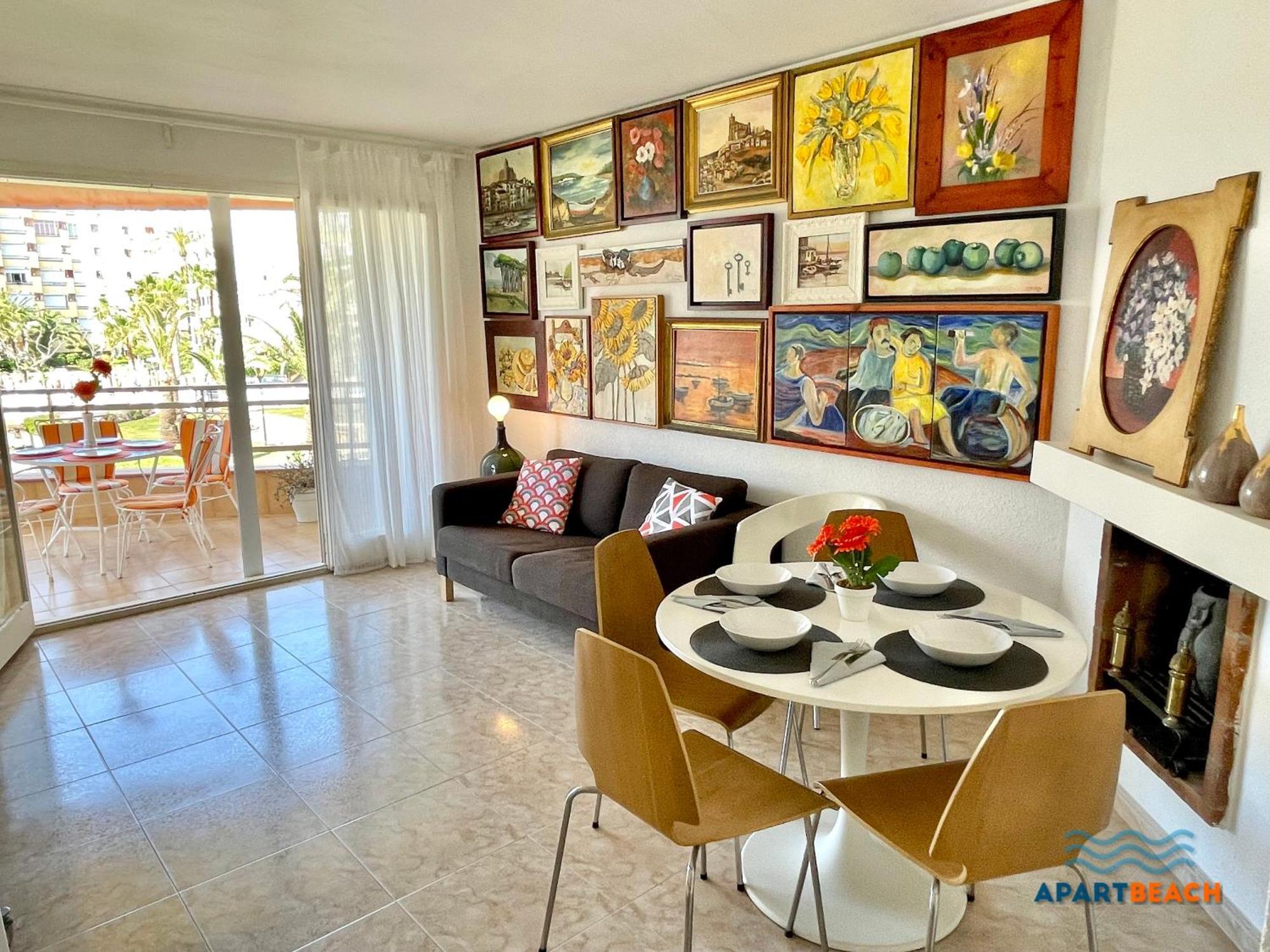 Apartbeach Sol Pins Frente Playa Y Parking La Pineda